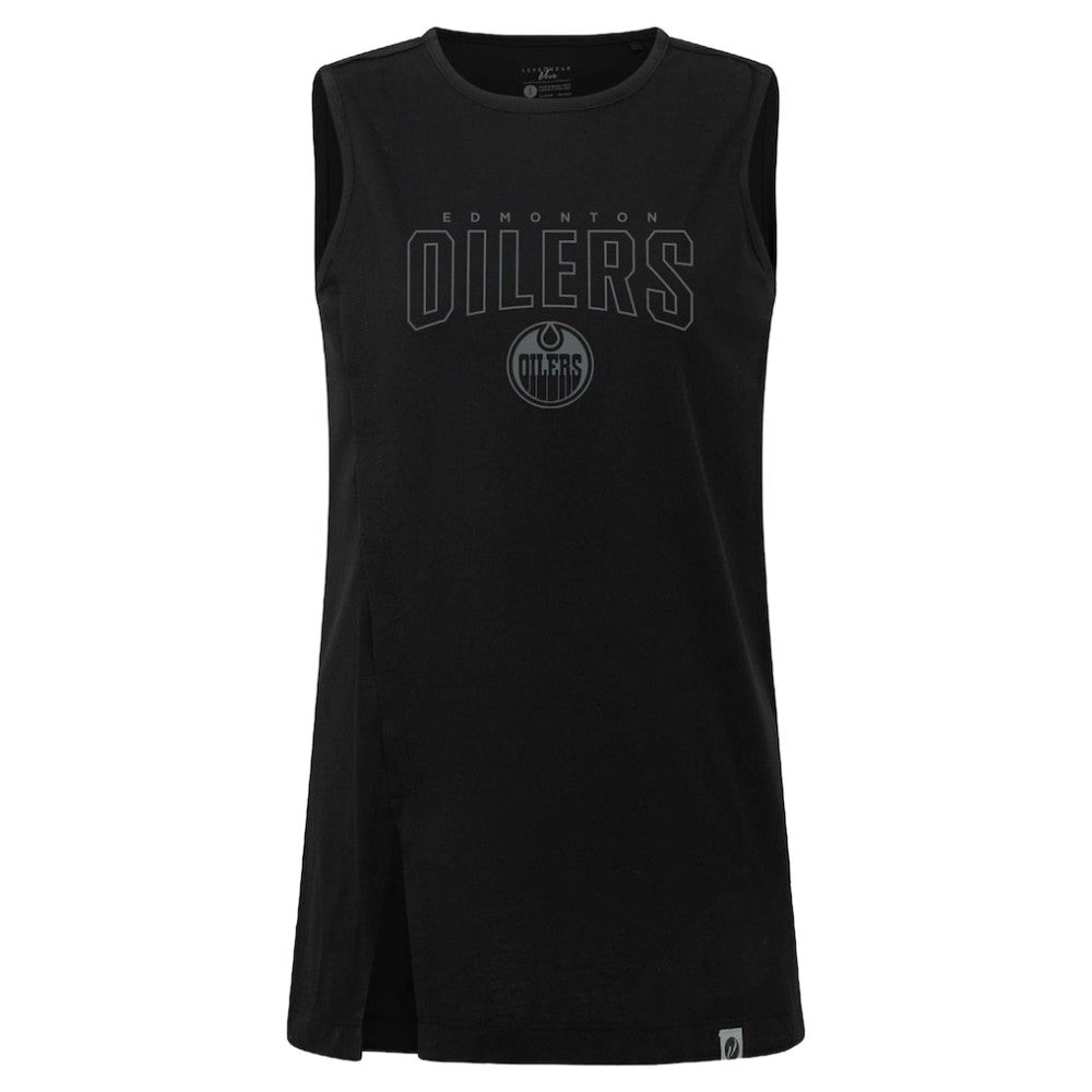 NHL Edmonton Oilers Levelwear Women's Influx Darkmoon Tank Top