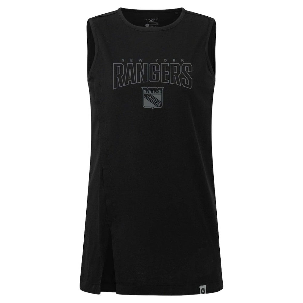 NHL New York Rangers Levelwear Women's Influx Darkmoon Tank Top
