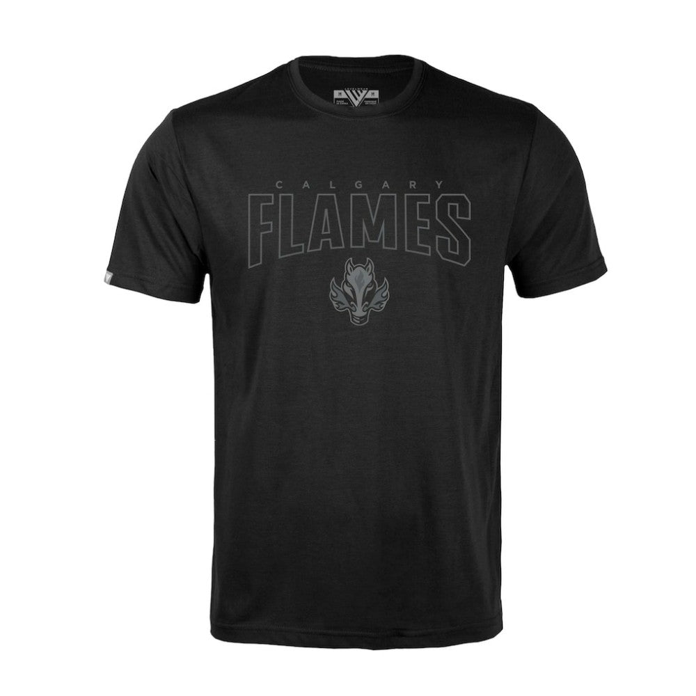 NHL Calgary Flames Levelwear Richmond Darkmoon T-Shirt
