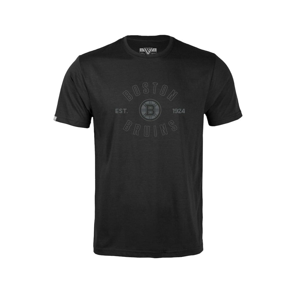 NHL Boston Bruins Levelwear Youth Little Richmond Abyssal T-Shirt