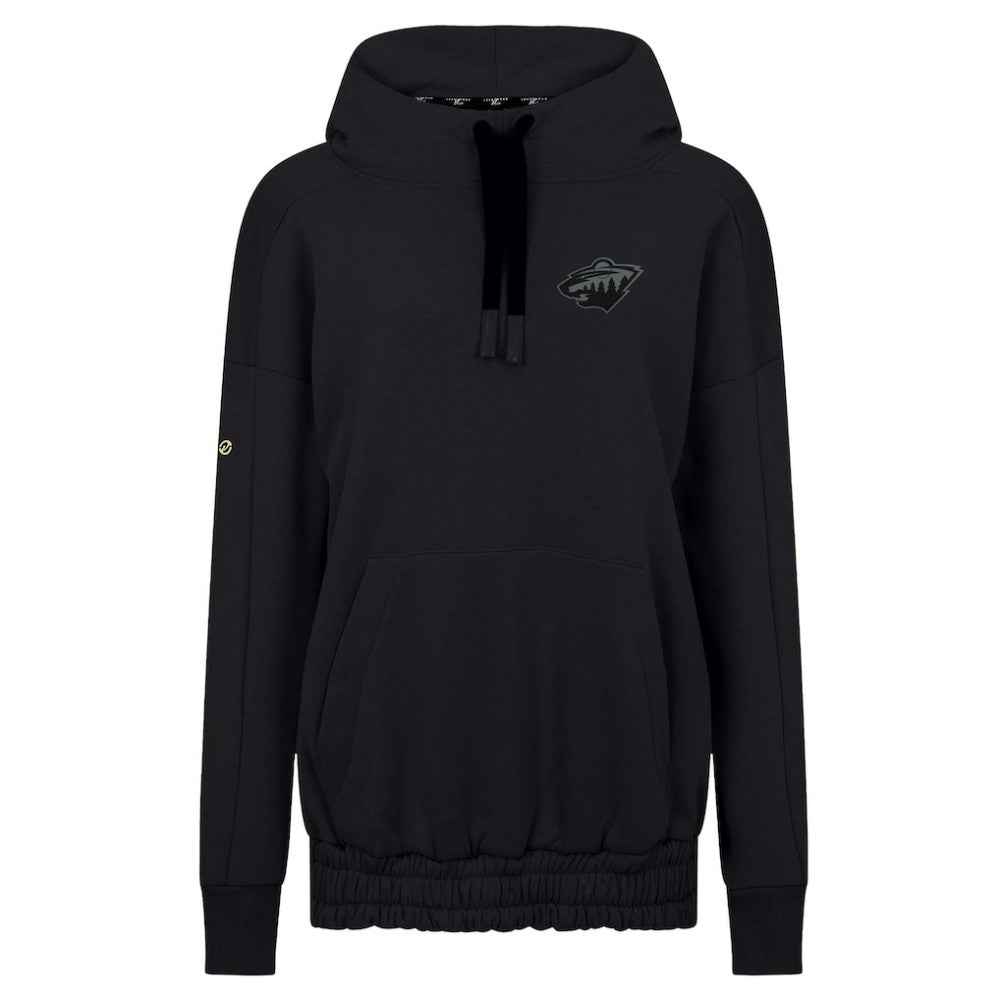 NHL Minnesota Wild Levelwear Women's Waterfall Nightfall Pullover Hoodie