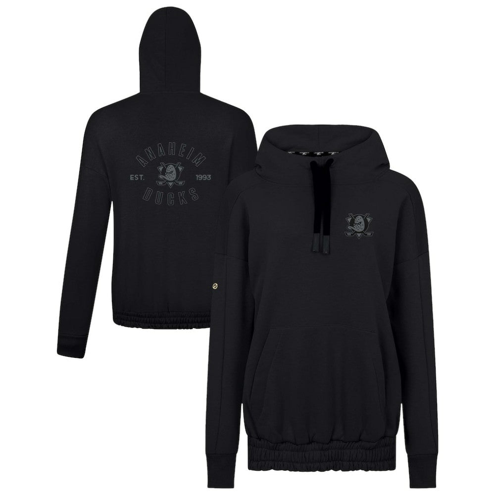 NHL Anaheim Ducks Levelwear Women's Waterfall Nightfall Pullover Hoodie