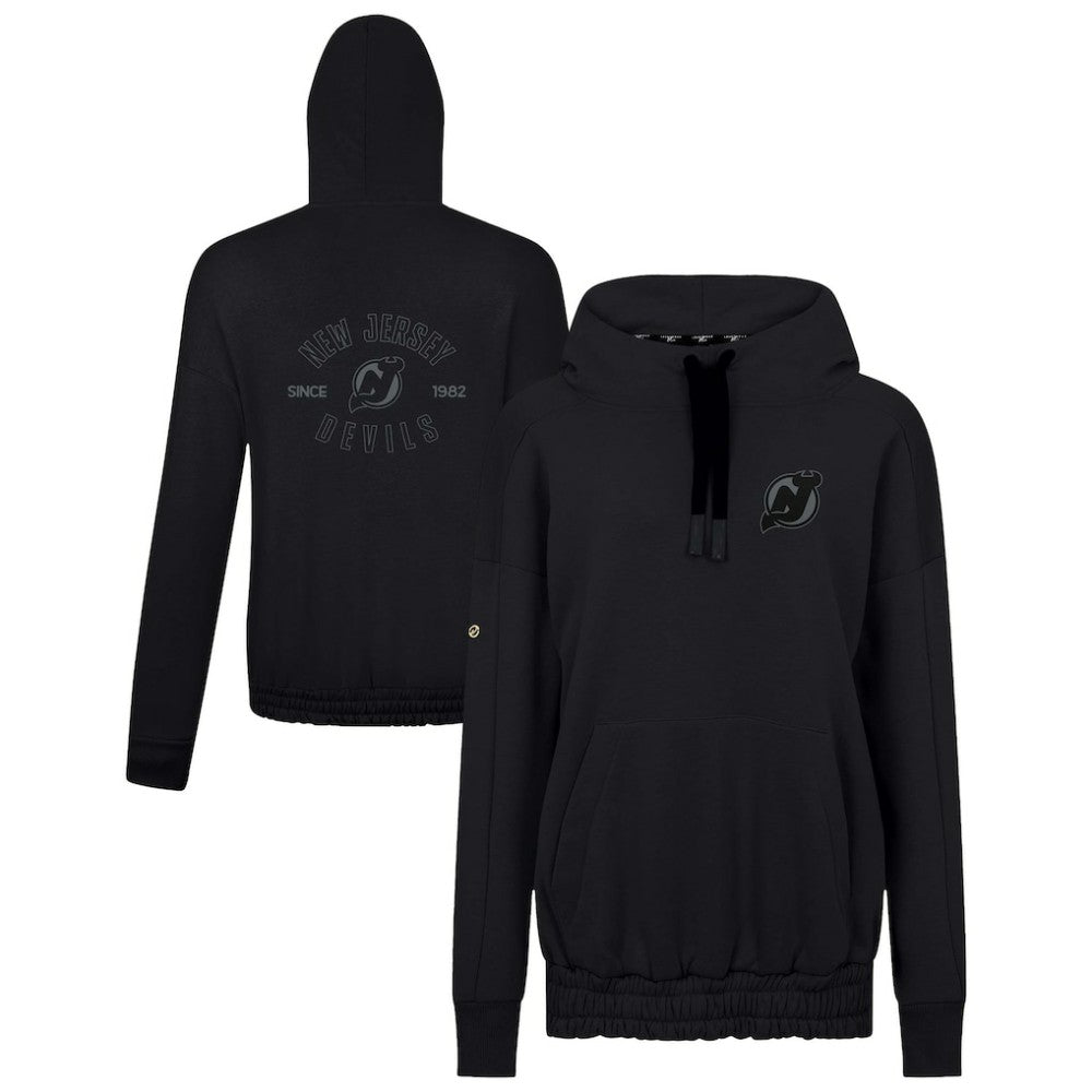NHL New Jersey Devils Levelwear Women's Waterfall Nightfall Pullover Hoodie