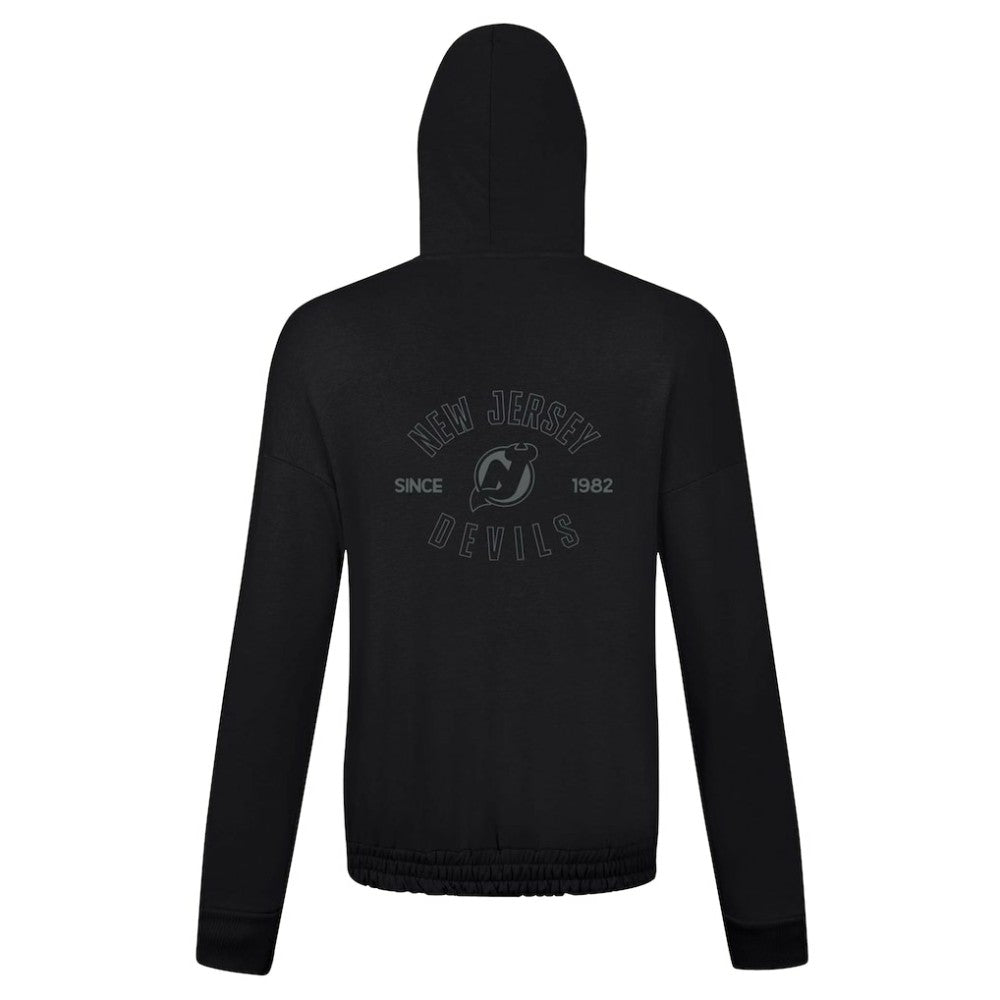 NHL New Jersey Devils Levelwear Women's Waterfall Nightfall Pullover Hoodie