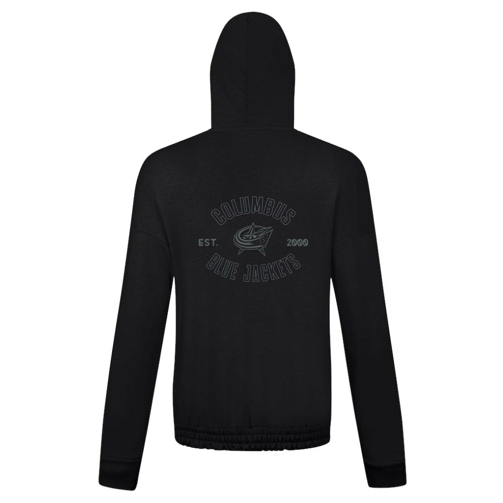 NHL Columbus Blue Jackets Levelwear Women's Waterfall Nightfall Pullover Hoodie