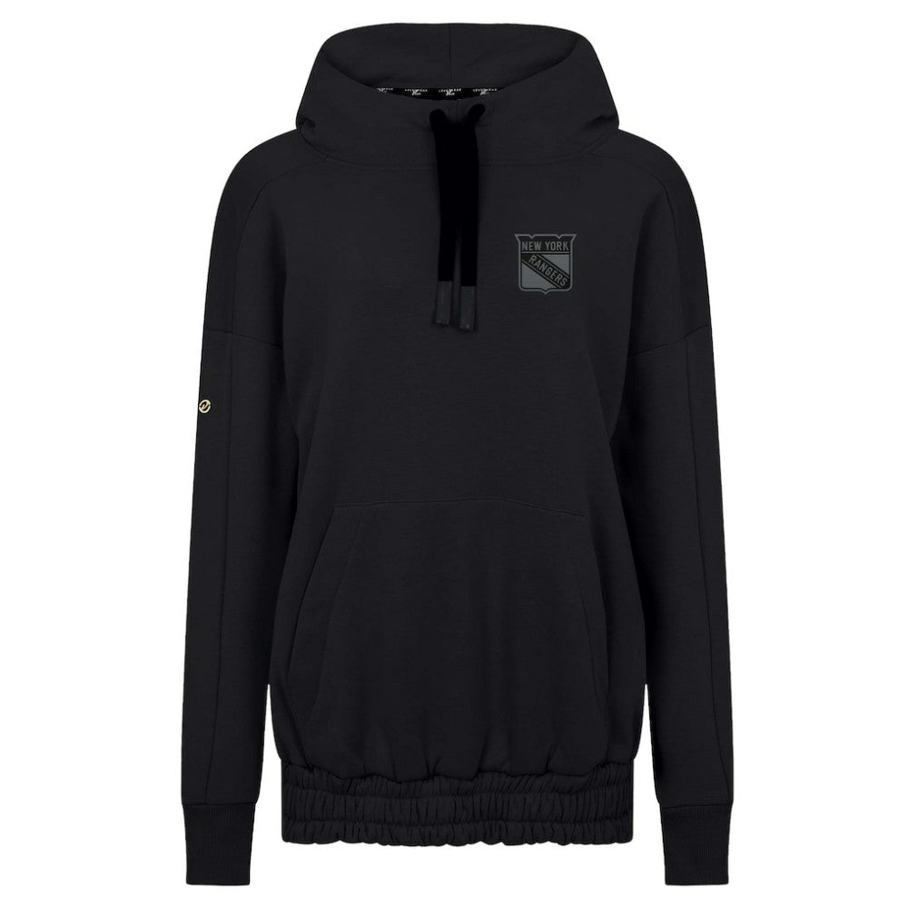 NHL New York Rangers Levelwear Women's Waterfall Nightfall Pullover Hoodie