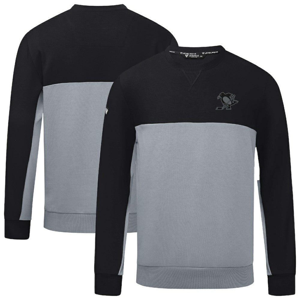 NHL Pittsburgh Penguins Levelwear Legacy Nightfall Pullover Sweatshirt