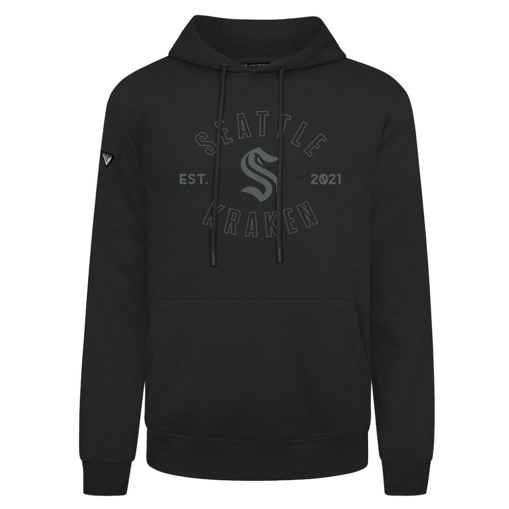 NHL Seattle Kraken Levelwear Podium Abyssal Pullover Hoodie