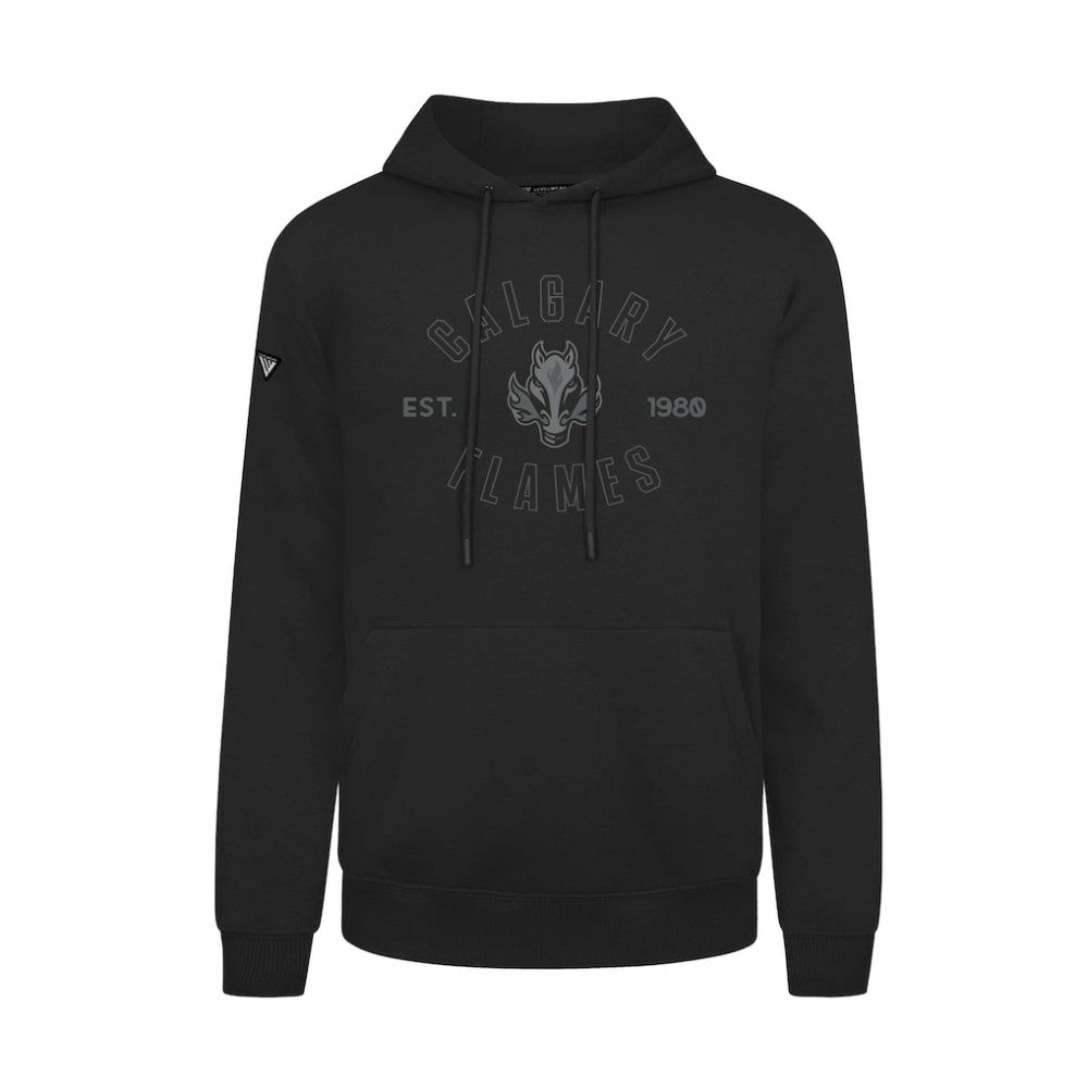 NHL Calgary Flames Levelwear Podium Abyssal Pullover Hoodie