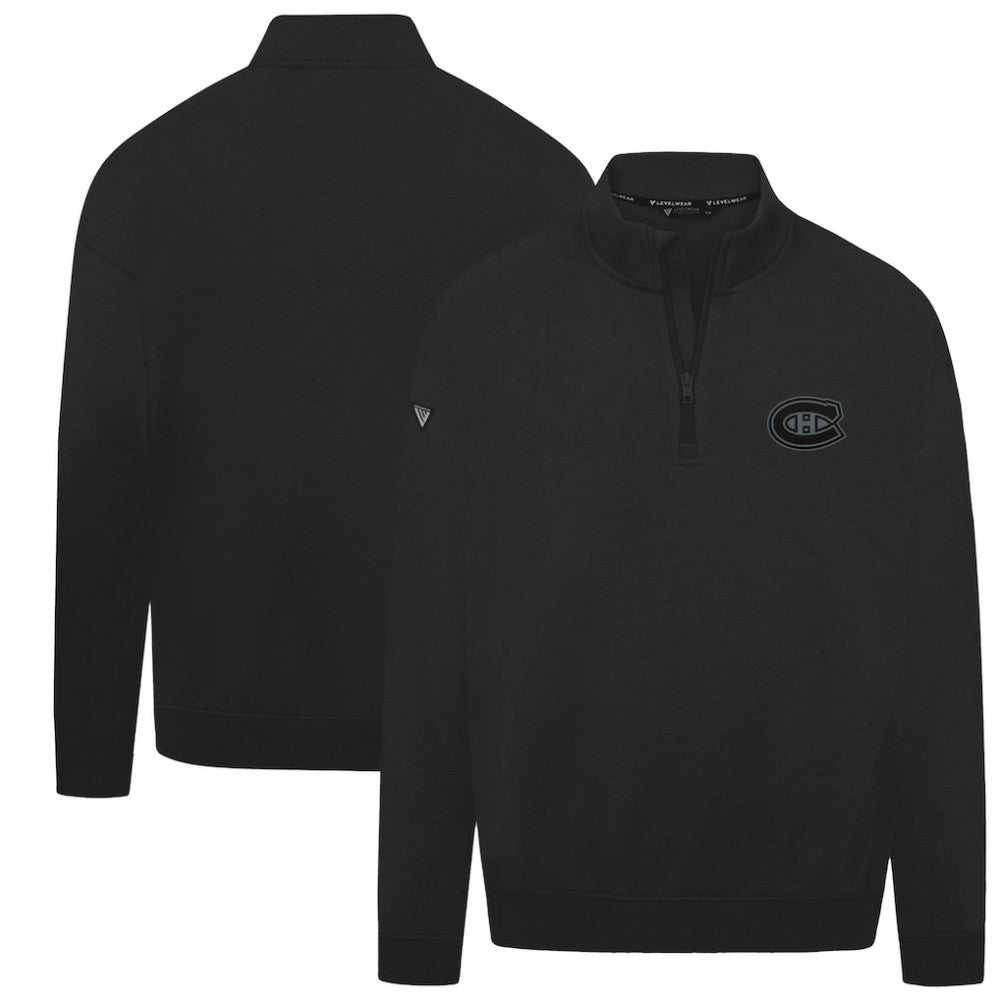 NHL Montreal Canadiens Levelwear Murray Nightfall Quarter-Zip Jacket