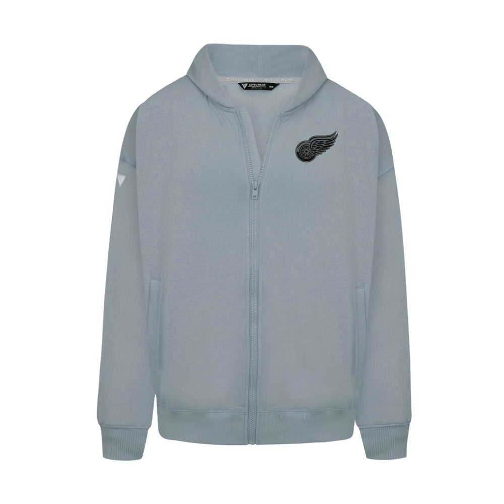 NHL Detroit Red Wings Levelwear Uphill Abyssal Full-Zip Hoodie