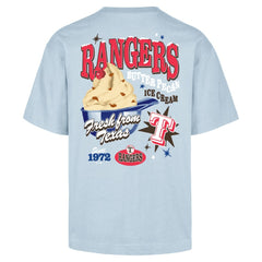 Light Blue Texas Rangers '47 Ice Cream Parlor Foundation T-Shirt