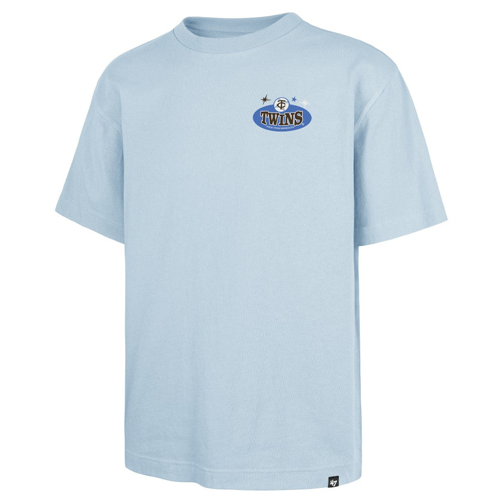 Light Blue Minnesota Twins '47 Ice Cream Parlor Foundation T-Shirt