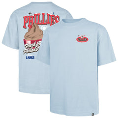 Light Blue Philadelphia Phillies '47 Ice Cream Parlor Foundation T-Shirt