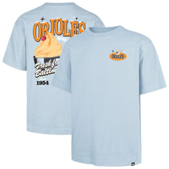 Light Blue Baltimore Orioles '47 Ice Cream Parlor Foundation T-Shirt