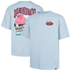 Light Blue Arizona Diamondbacks '47 Ice Cream Parlor Foundation T-Shirt
