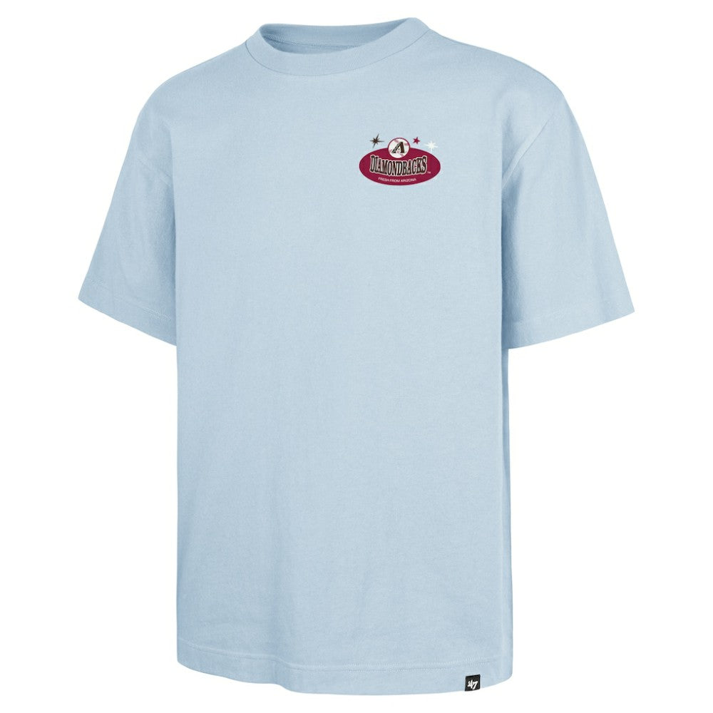 Light Blue Arizona Diamondbacks '47 Ice Cream Parlor Foundation T-Shirt