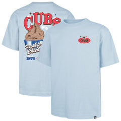 Light Blue Chicago Cubs '47 Ice Cream Parlor Foundation T-Shirt