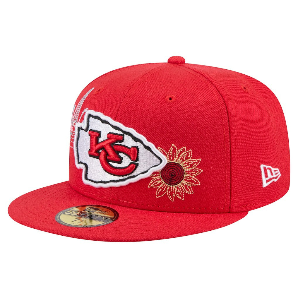 State Stitch 59FIFTY Fitted Hat - Kansas City Chiefs Hats