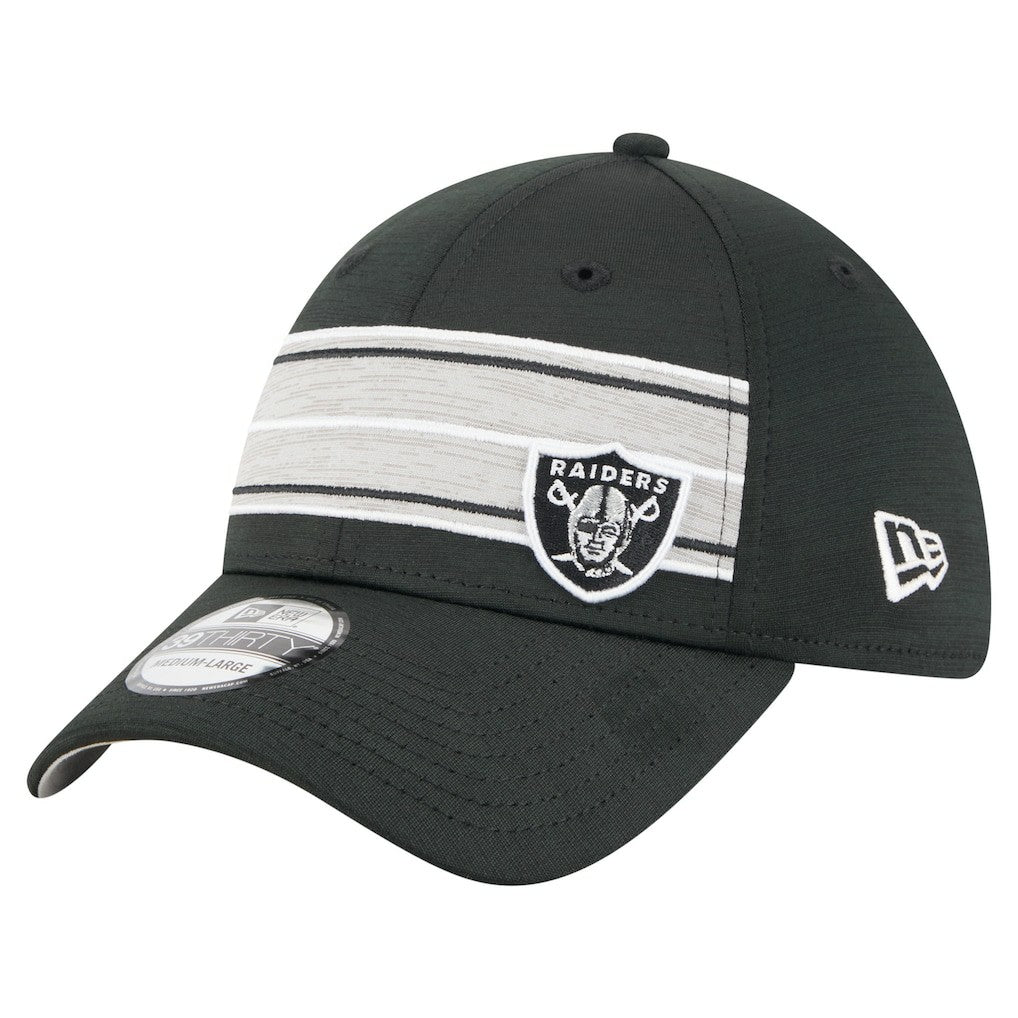 Stripes 39THIRTY Flex Hat - Las Vegas Raiders Hats