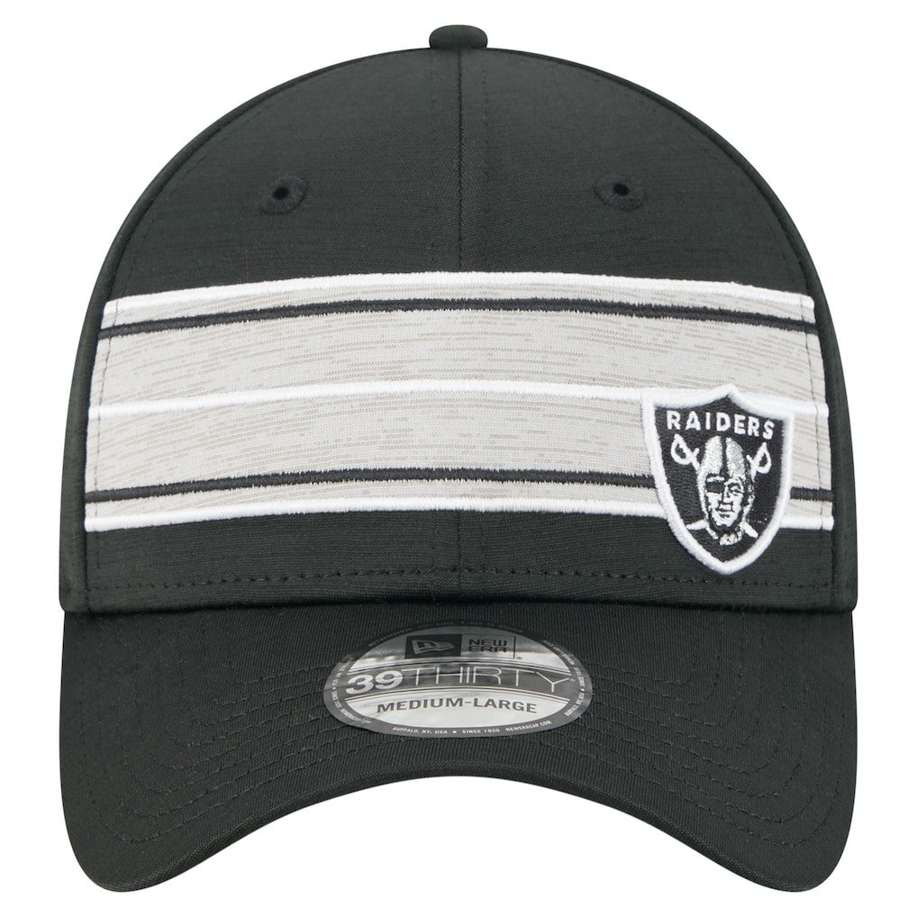 Stripes 39THIRTY Flex Hat - Las Vegas Raiders Hats