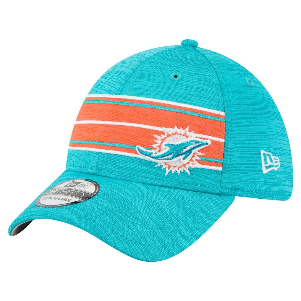 Stripes 39THIRTY Flex Hat - Miami Dolphins Hats