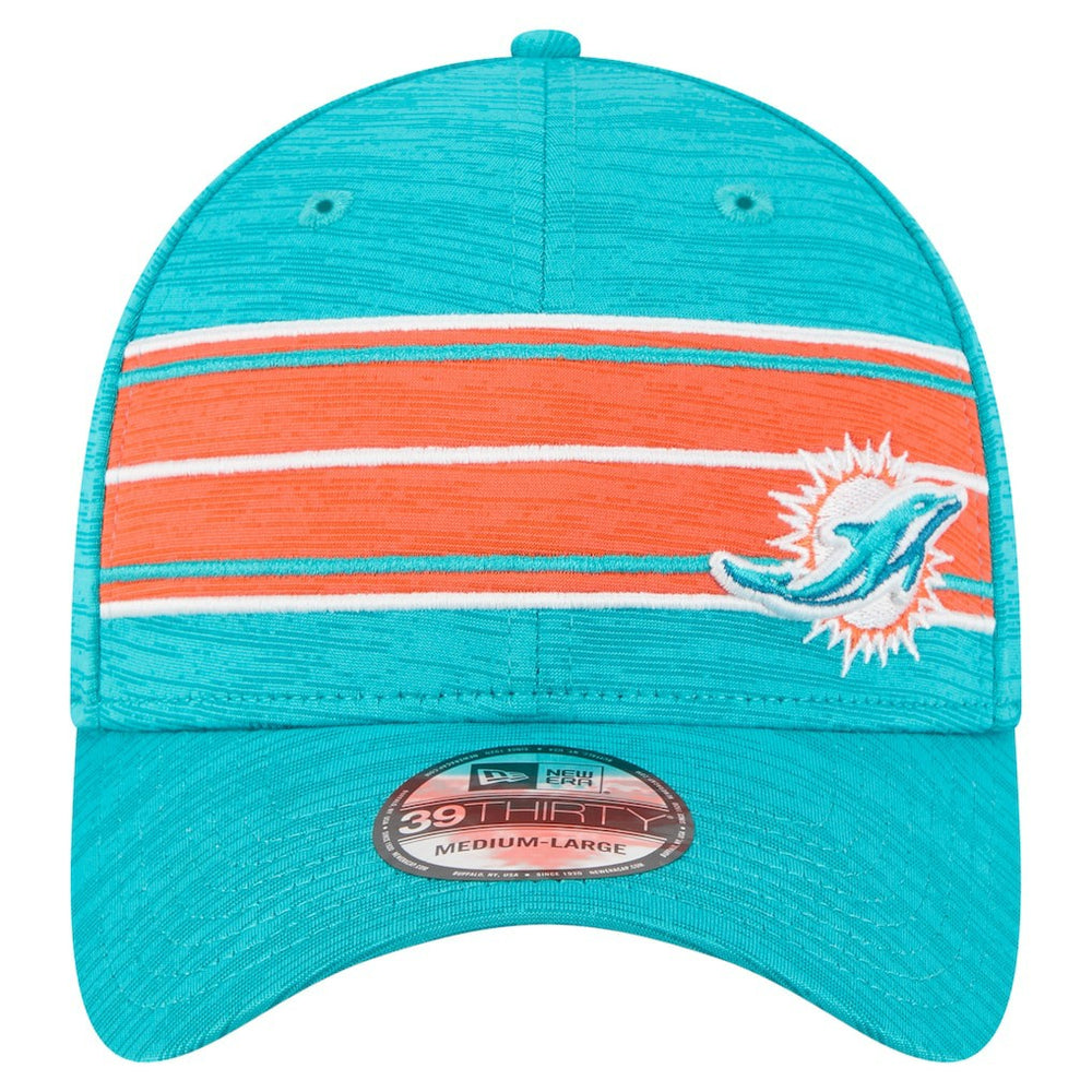 Stripes 39THIRTY Flex Hat - Miami Dolphins Hats