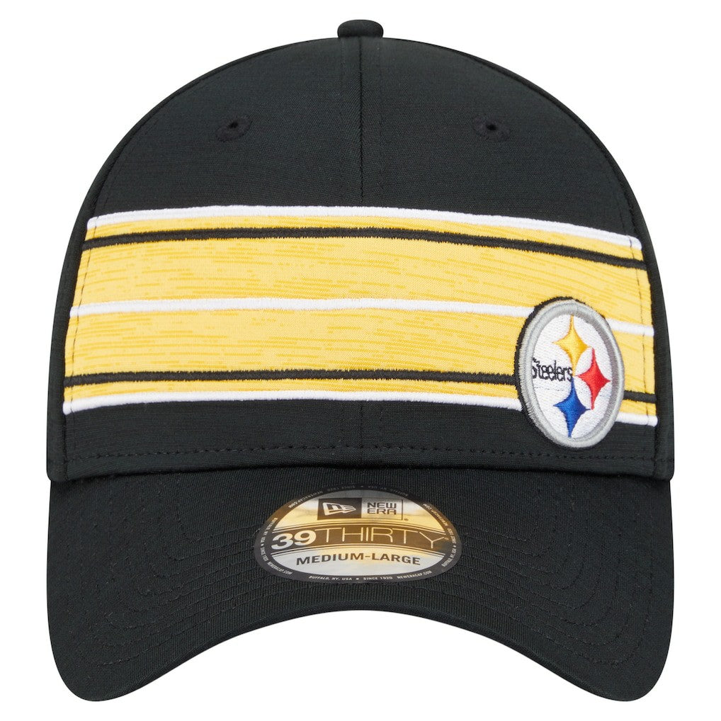 Stripes 39THIRTY Flex Hat - Pittsburgh Steelers Hats
