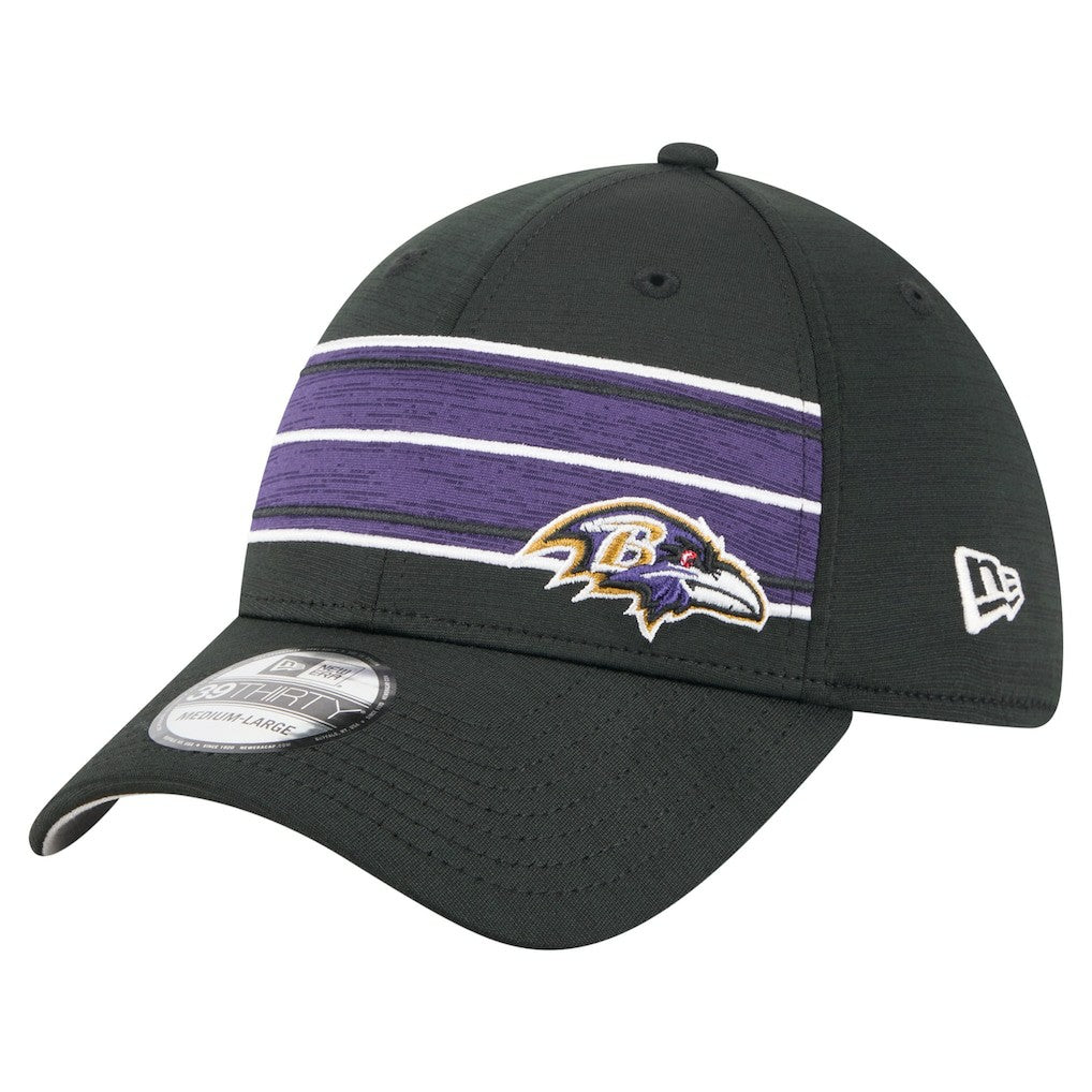 Stripes 39THIRTY Flex Hat - Baltimore Ravens Hats