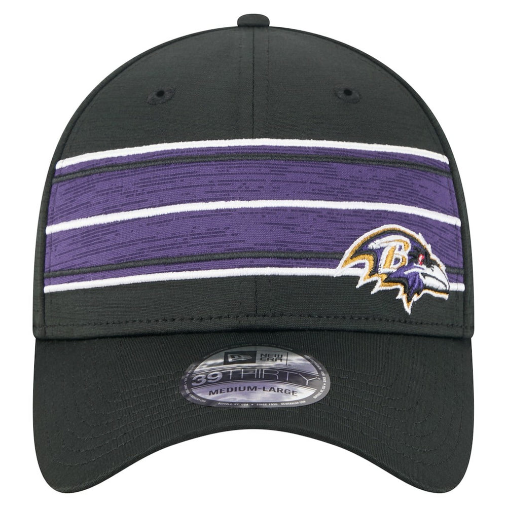 Stripes 39THIRTY Flex Hat - Baltimore Ravens Hats