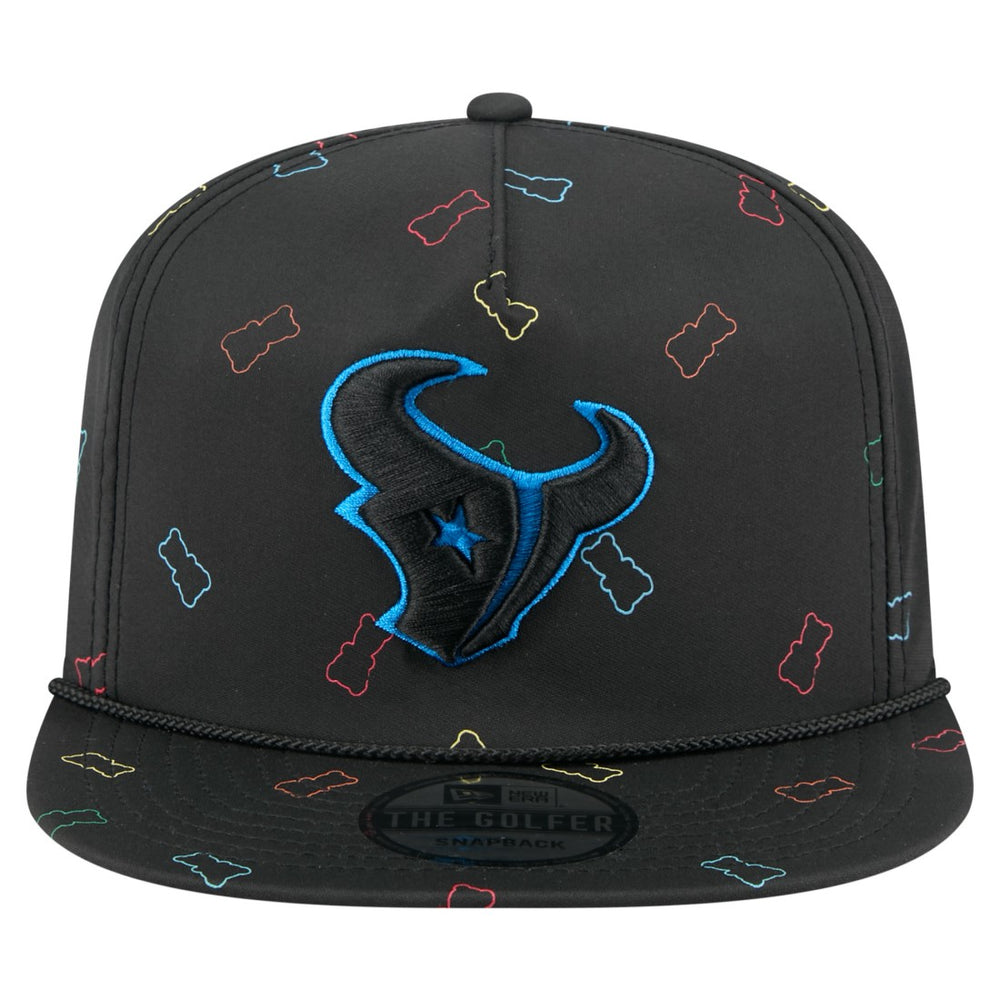 Gummy Golfer Snapback Hat - Houston Texans Hats