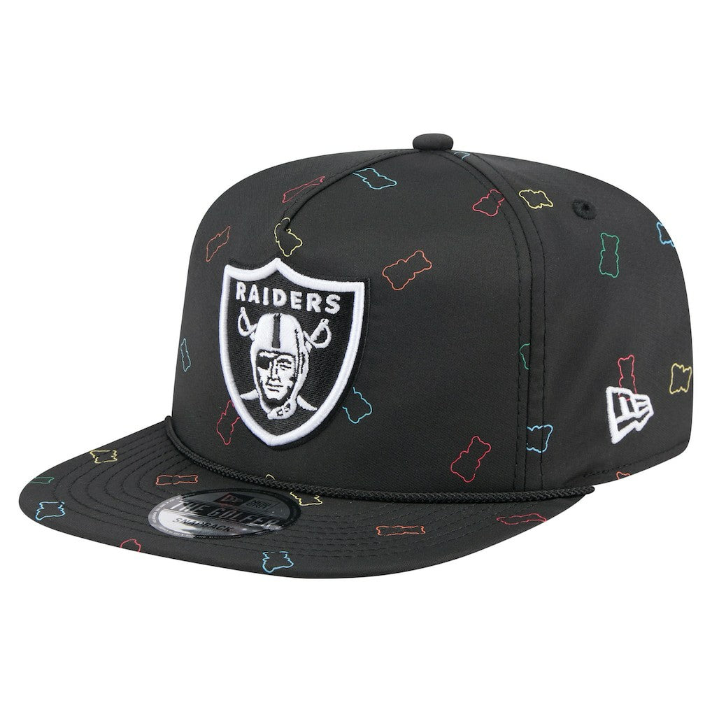 Gummy Golfer Snapback Hat - Las Vegas Raiders Hats