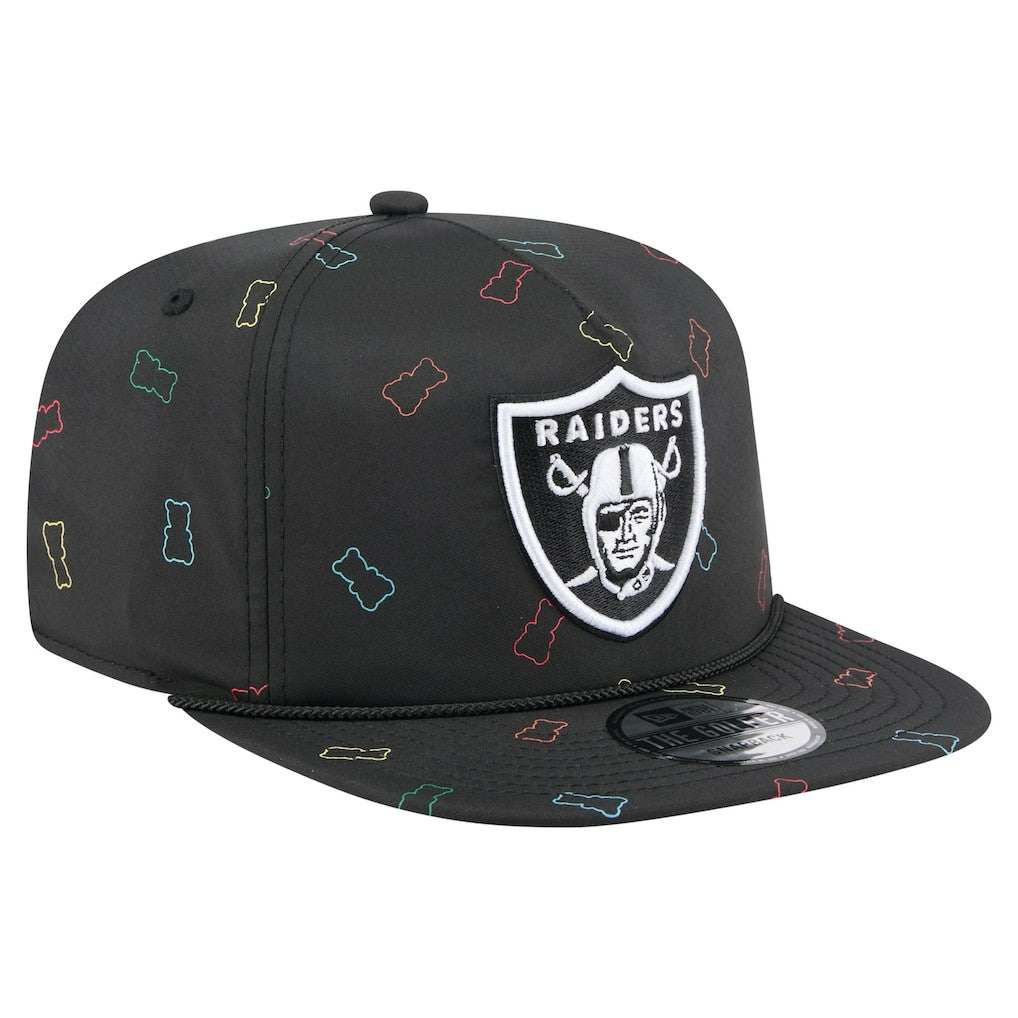 Gummy Golfer Snapback Hat - Las Vegas Raiders Hats
