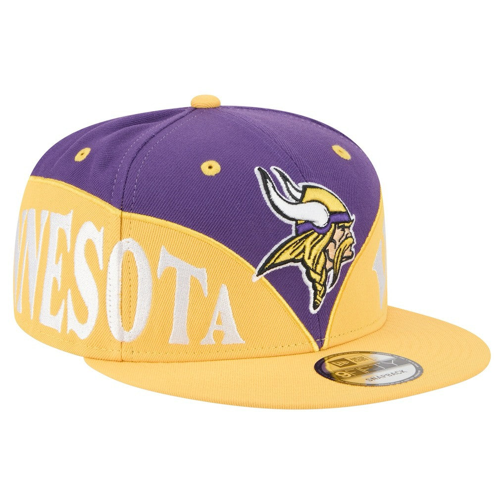 Split 9FIFTY Snapback Hat - Minnesota Vikings Hats