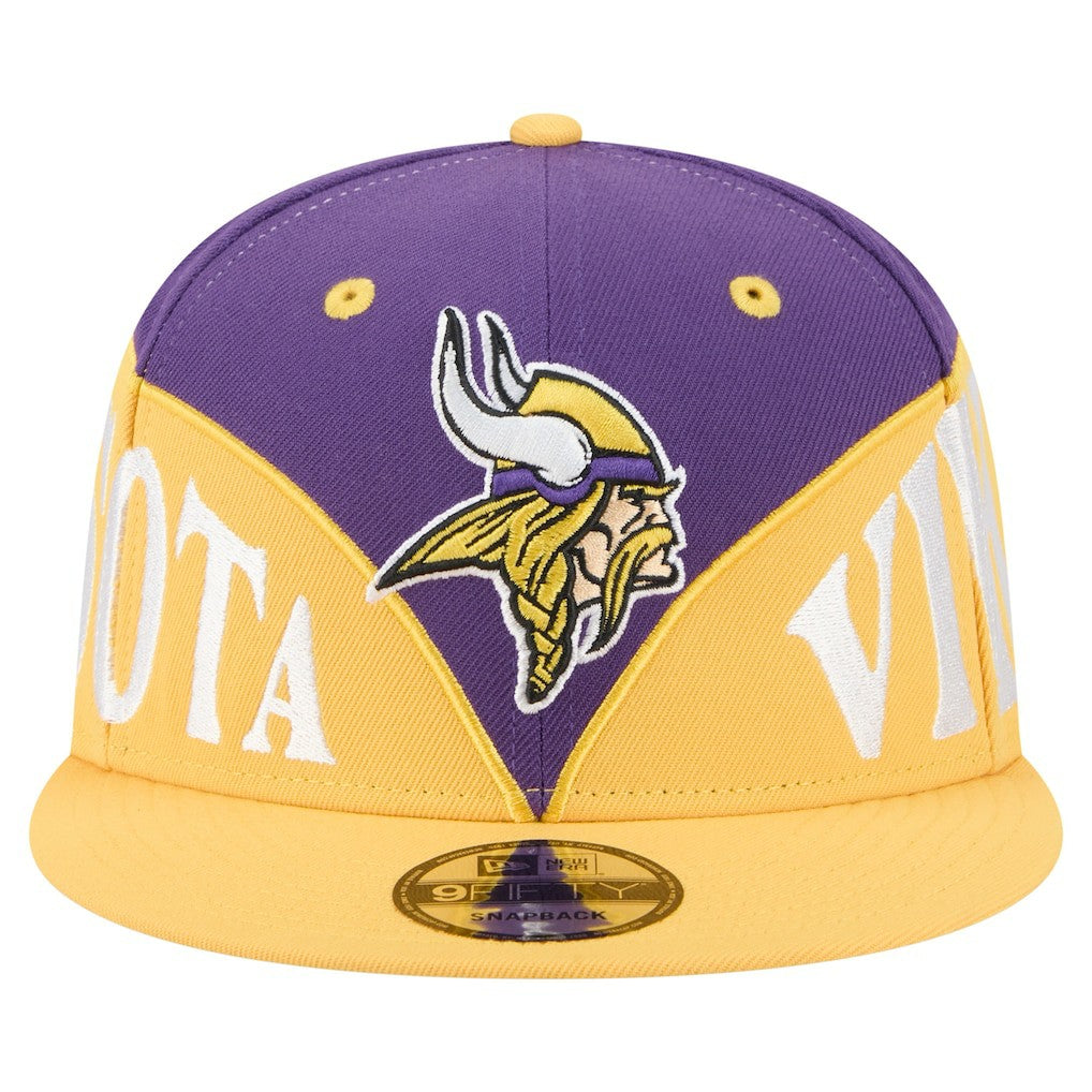 Split 9FIFTY Snapback Hat - Minnesota Vikings Hats