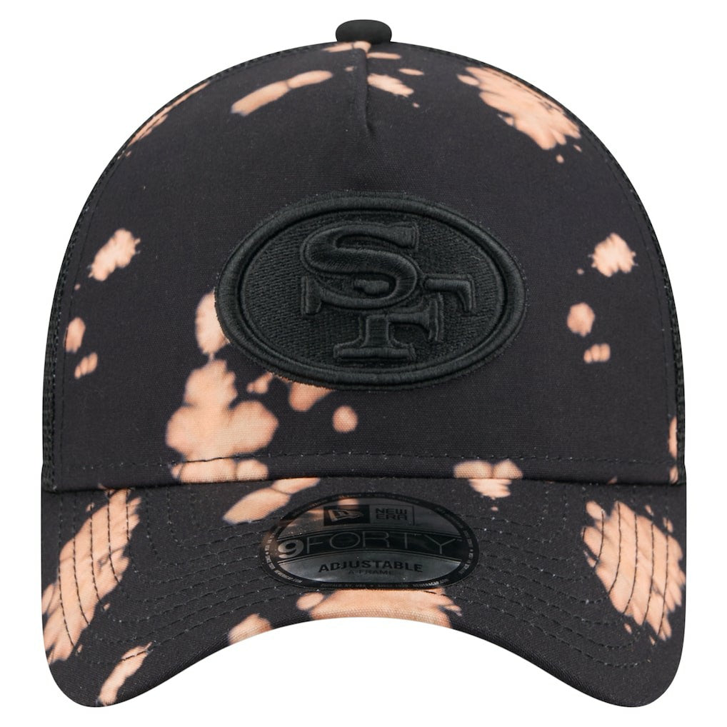 Bleached 9FORTY A-Frame Adjustable Hat - San Francisco 49ers Hats