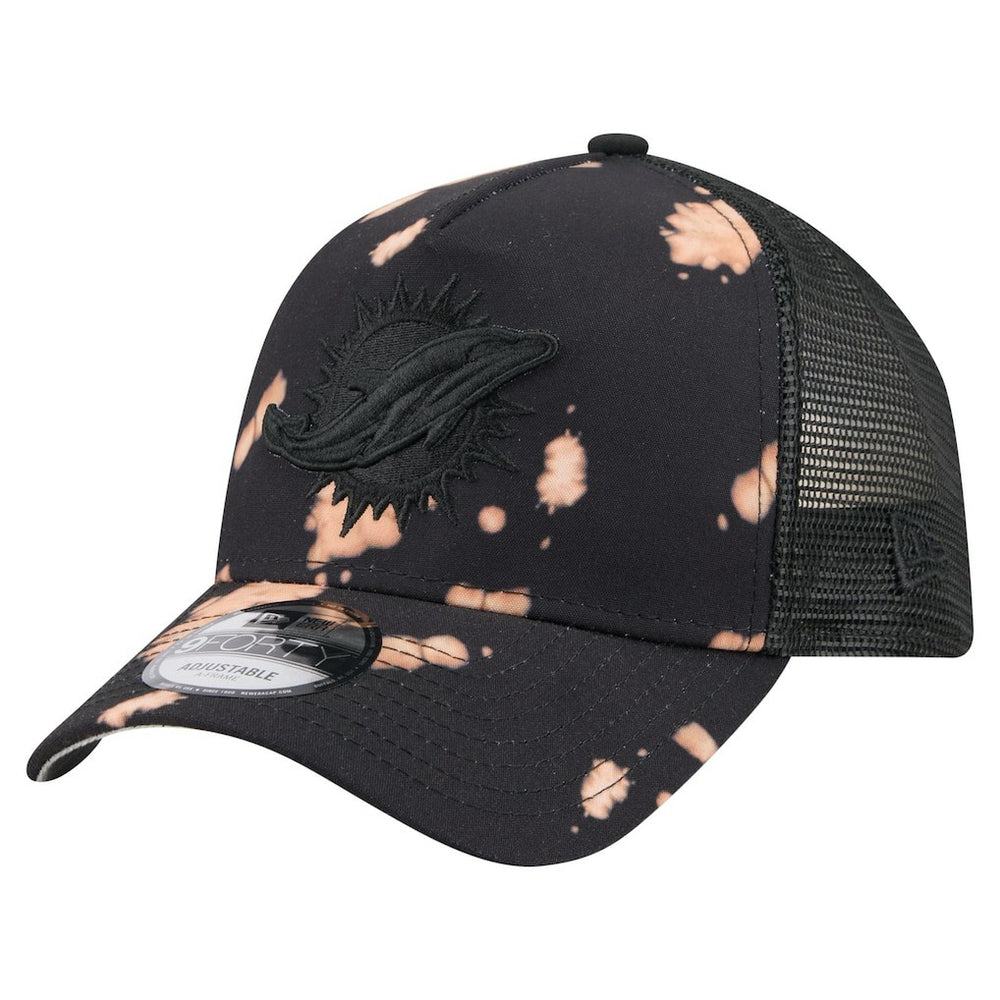 Bleached 9FORTY A-Frame Adjustable Hat - Miami Dolphins Hats
