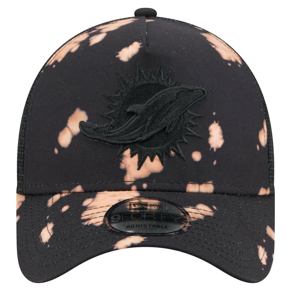 Bleached 9FORTY A-Frame Adjustable Hat - Miami Dolphins Hats