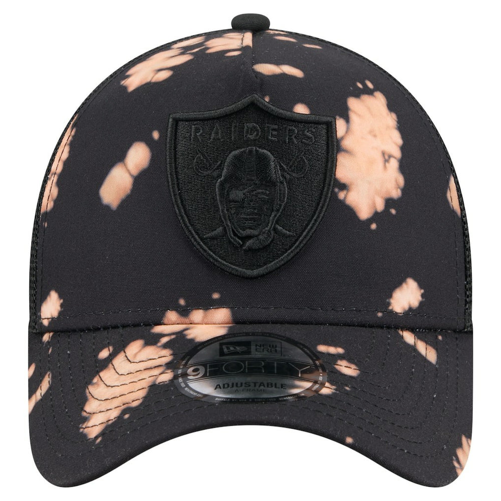 Bleached 9FORTY A-Frame Adjustable Hat - Las Vegas Raiders Hats