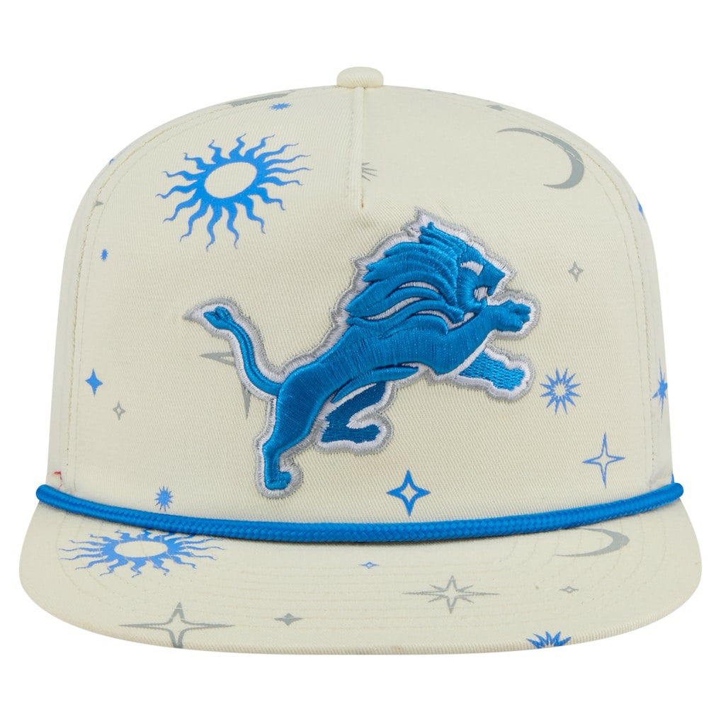 Celestial Golfer Snapback Hat - Detroit Lions Hats