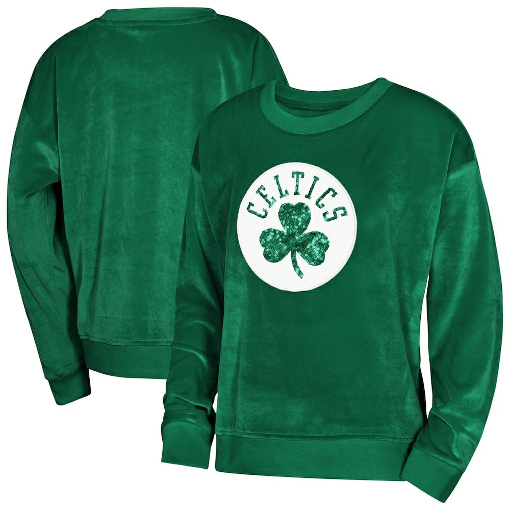 Boston Celtics Outerstuff Youth Girls Step Back Sweatshirt