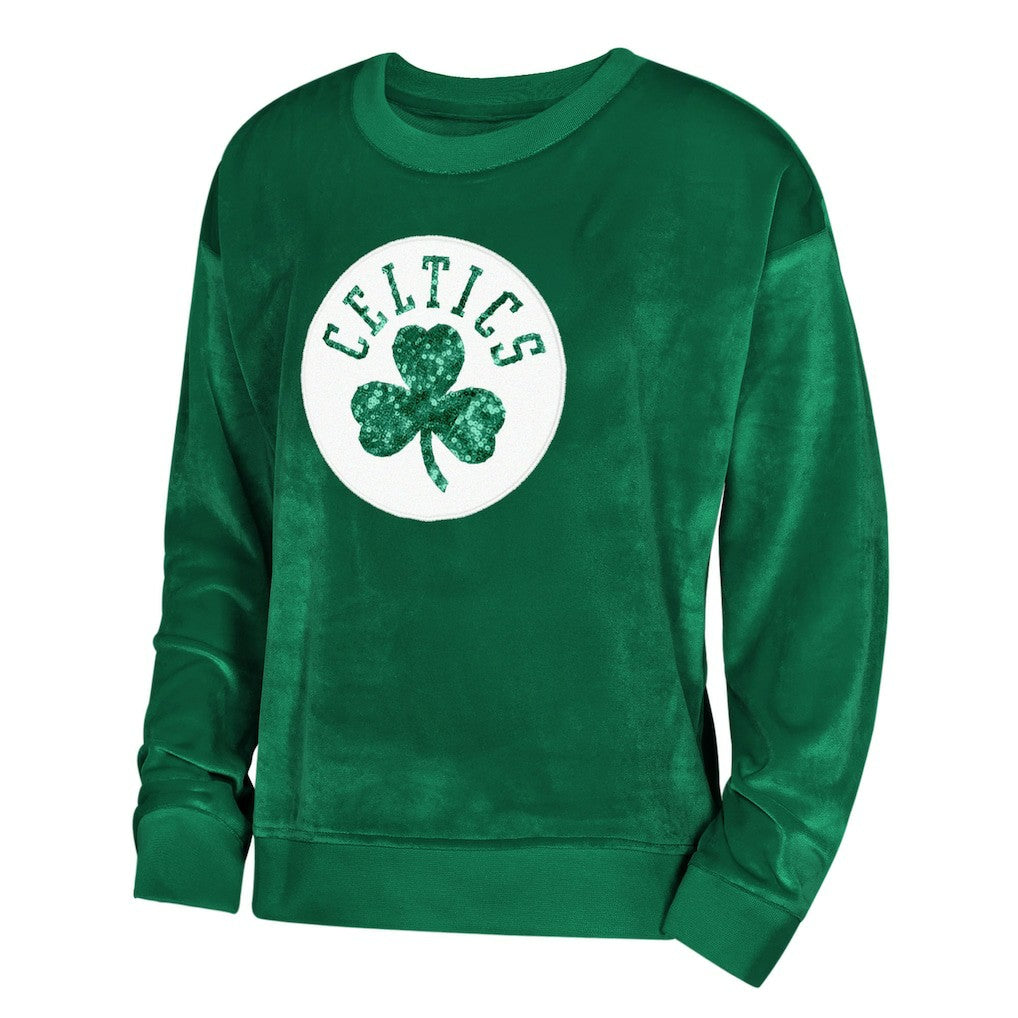 Boston Celtics Outerstuff Youth Girls Step Back Sweatshirt