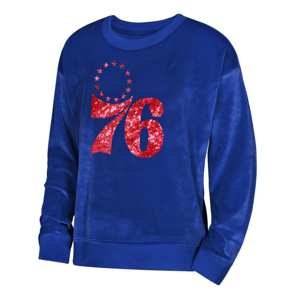 Philadelphia 76ers Outerstuff Youth Girls Step Back Sweatshirt