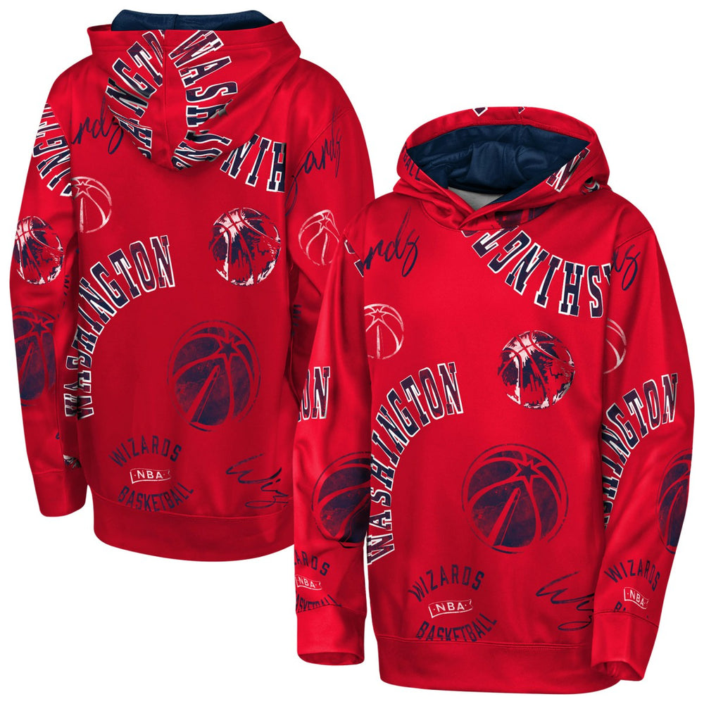 Washington Wizards Outerstuff Youth Moving Violation Hoodie