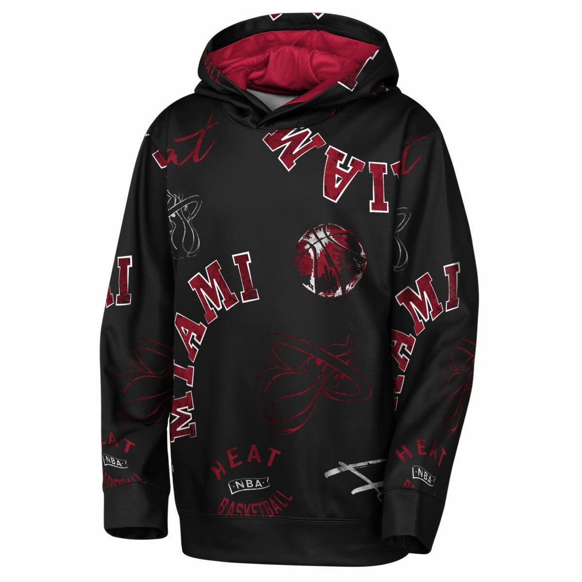 Miami Heat Outerstuff Youth Moving Violation Hoodie