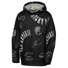 San Antonio Spurs Outerstuff Youth Moving Violation Hoodie