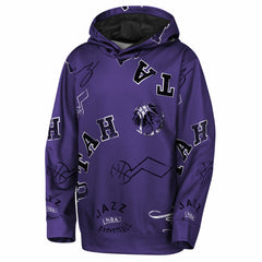 Utah Jazz Outerstuff Youth Moving Violation Hoodie