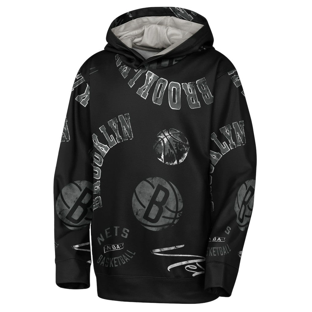 Brooklyn Nets Outerstuff Youth Moving Violation Hoodie