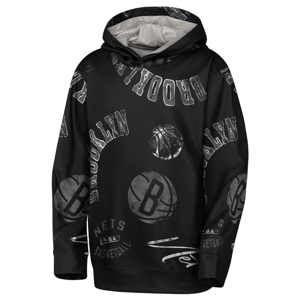 Brooklyn Nets Outerstuff Youth Moving Violation Hoodie