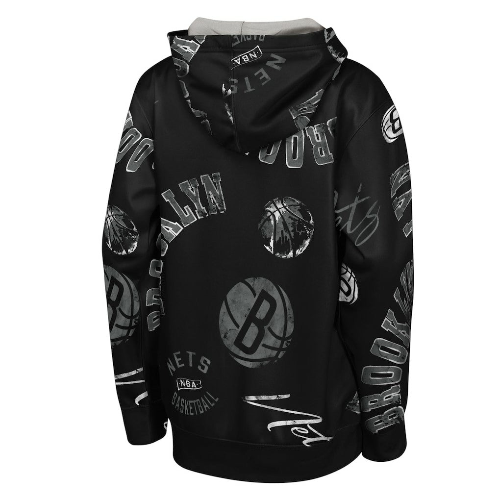 Brooklyn Nets Outerstuff Youth Moving Violation Hoodie